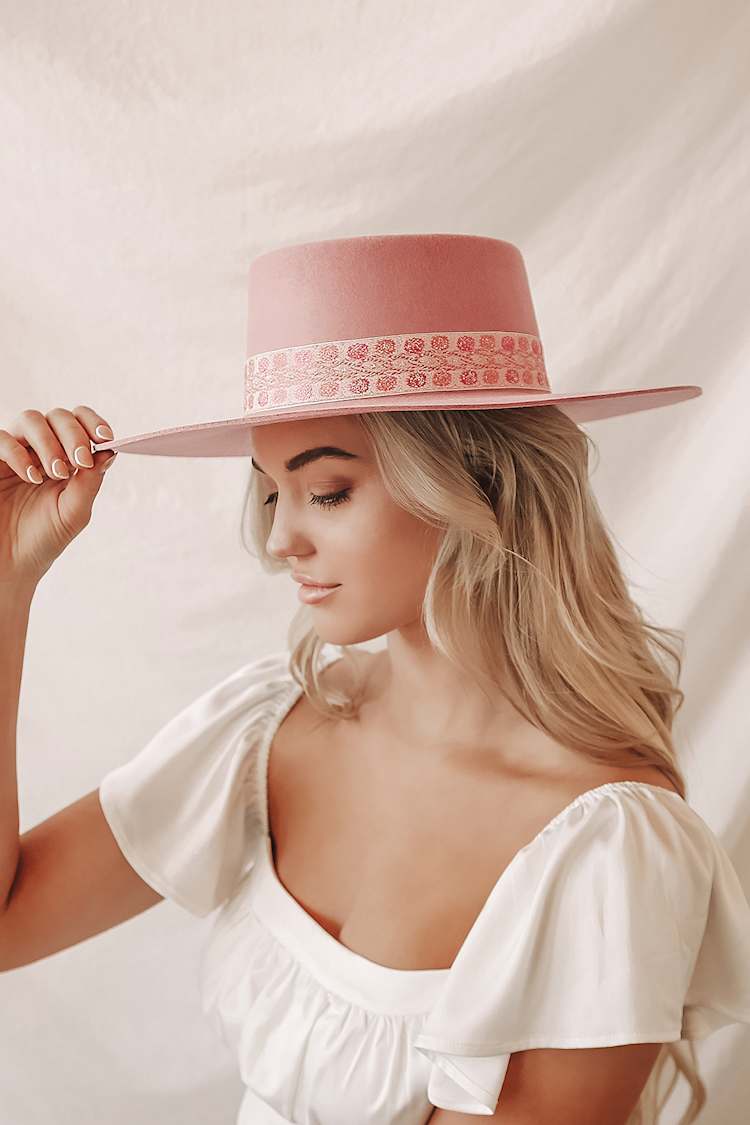 NWOT Lack of Color Sierra Hat Lack of Color- Sierra Rose main image 4