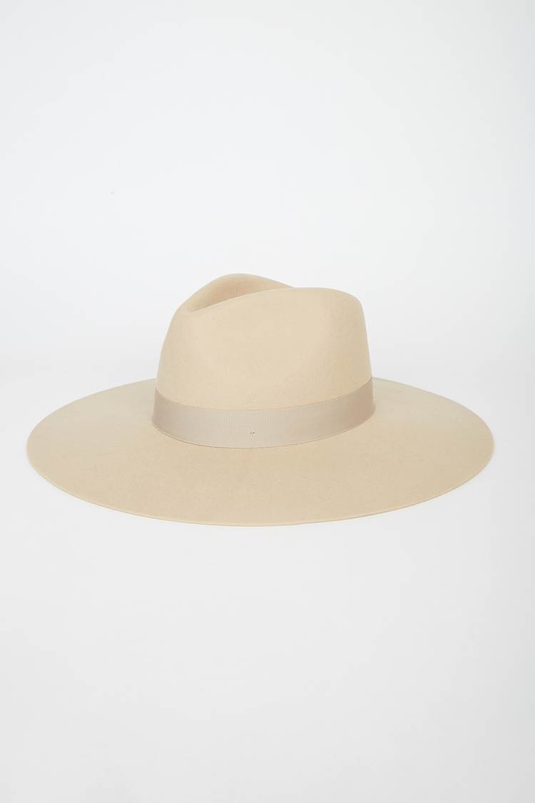Wyeth Adrian - Beige Hat - Wool Hat - Fedora Hat - Lulus display picture 3