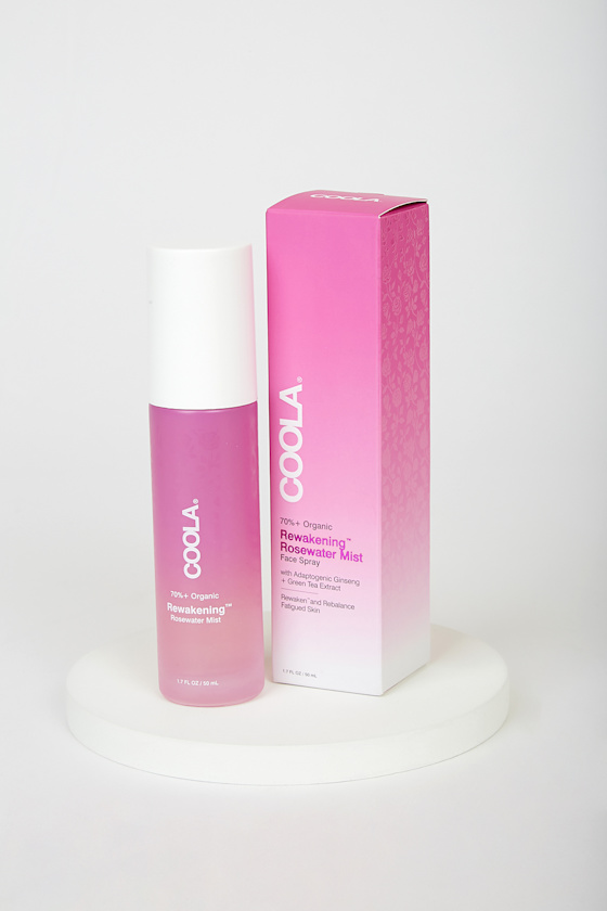 Coola Reawkening Rosewater Mist Face Spray Facial Mist Spray Lulus