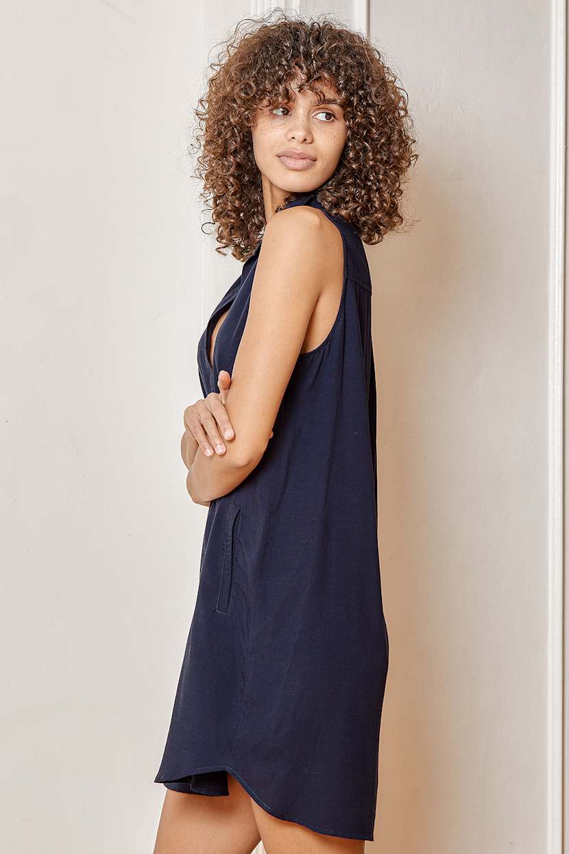 dark blue silk dress long Dark Blue Satin Spaghetti Straps Side Slit Long V Neck Evening Prom Dr   MarryLover