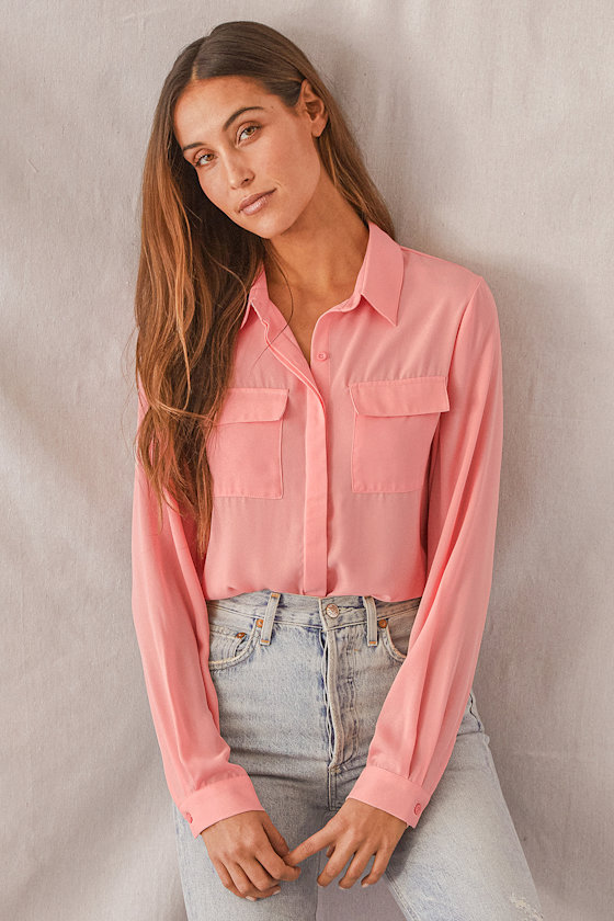 cute cheap work blouses