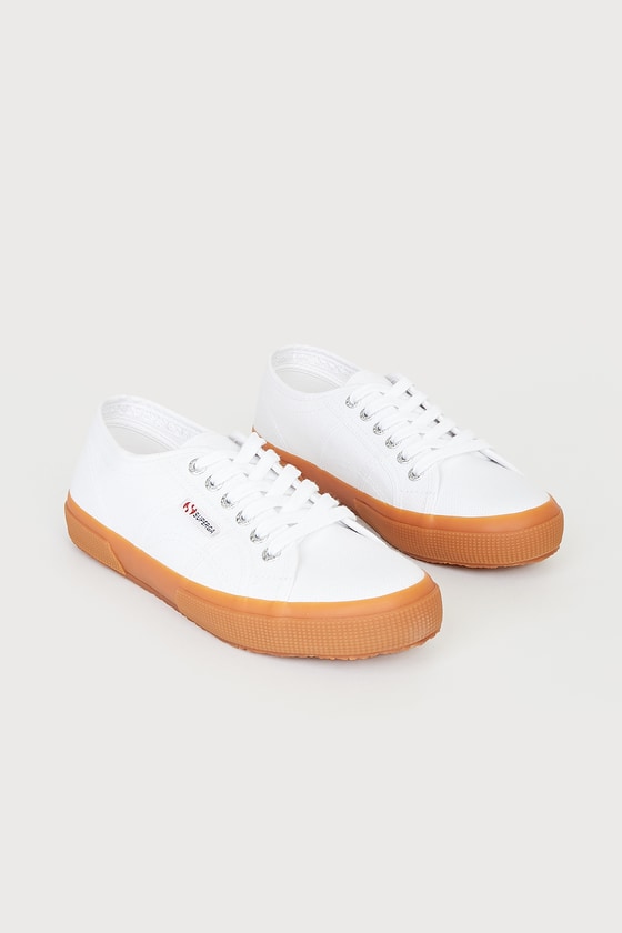 Superga 2750 white gum hotsell