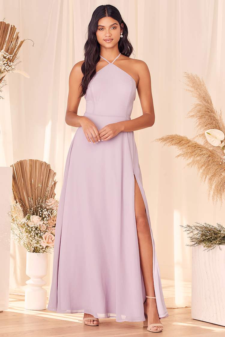 princess polly baby blue dress Perfect Lilac Bridesmaid Dress Fit Check main image 0