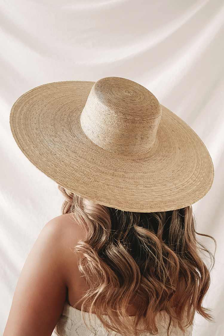 LACK OF COLOR Palma - Wide Brim Hat - Boater Hat - Sun Hat  display picture 2