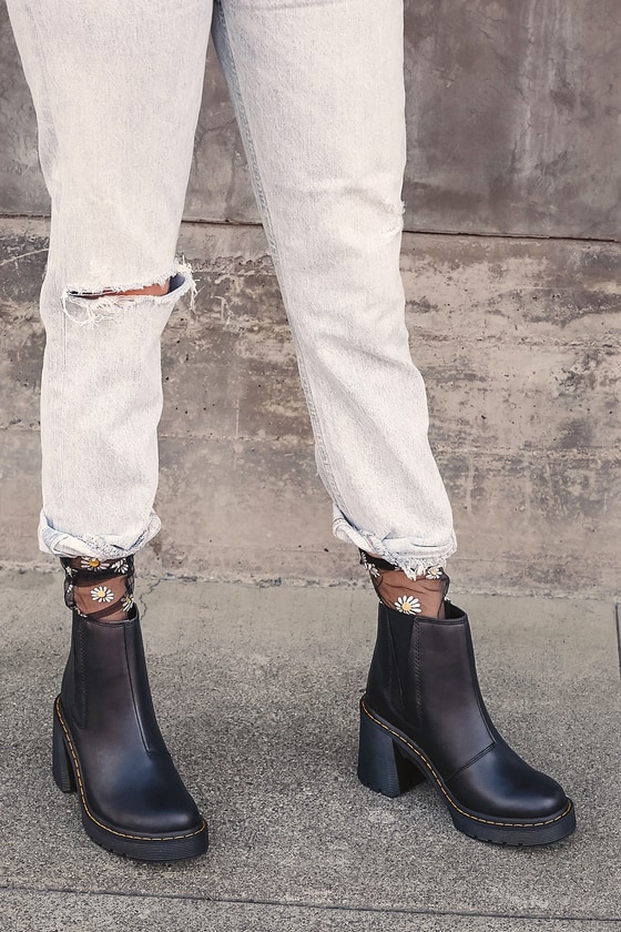 chunky chelsea boots dr martens