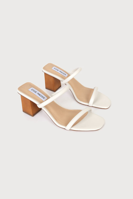Honey Bone High Heel Sandals 1