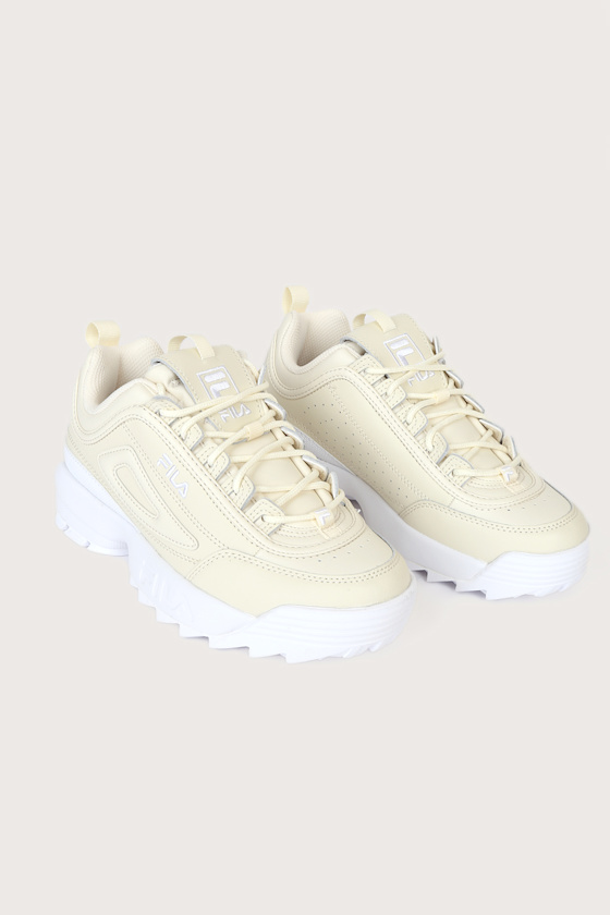 Disruptor II Premium Whisper White Sneakers 1