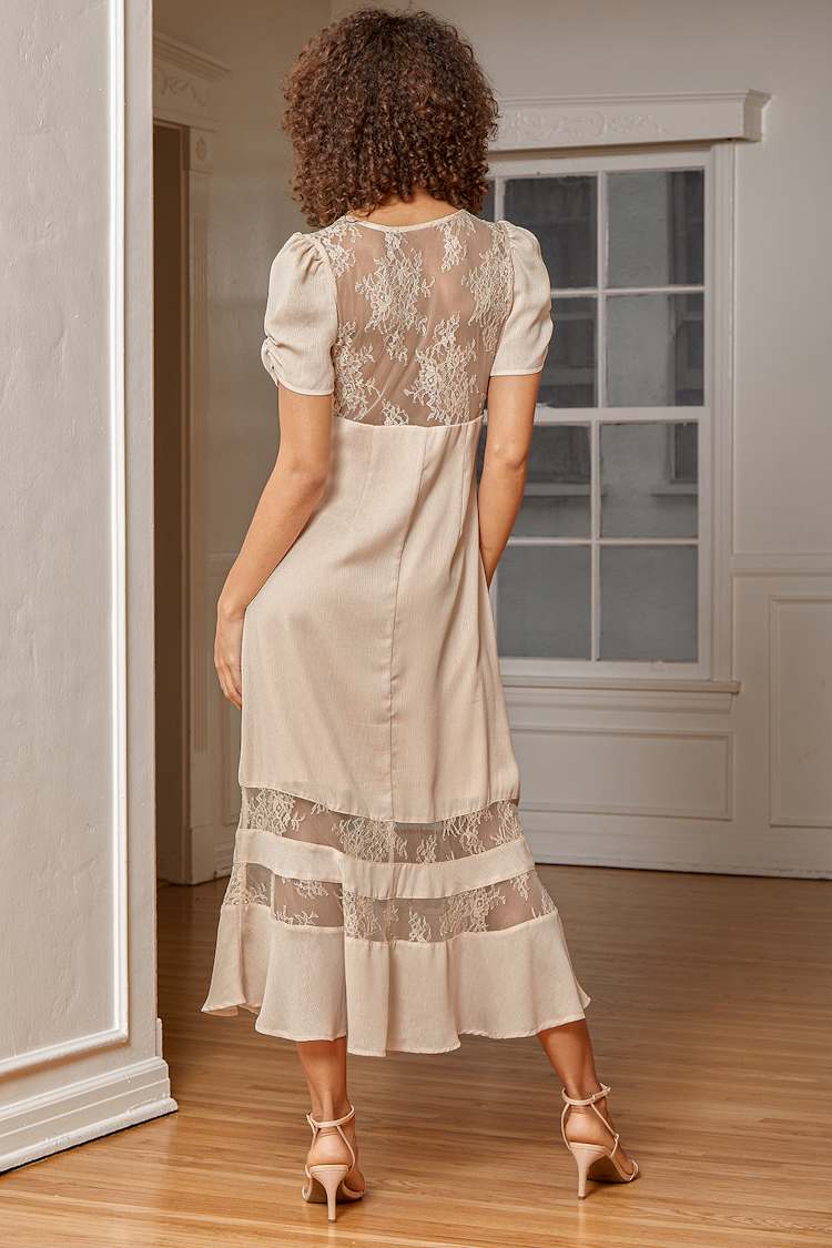 lulus lace midi dress Remarkable White Sheer Lace Short Sleeve Mini Dress