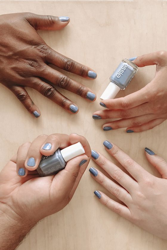 Toned Down Light Grey Nail Enamel 5