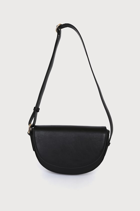 High Style Black Crossbody Bag 5