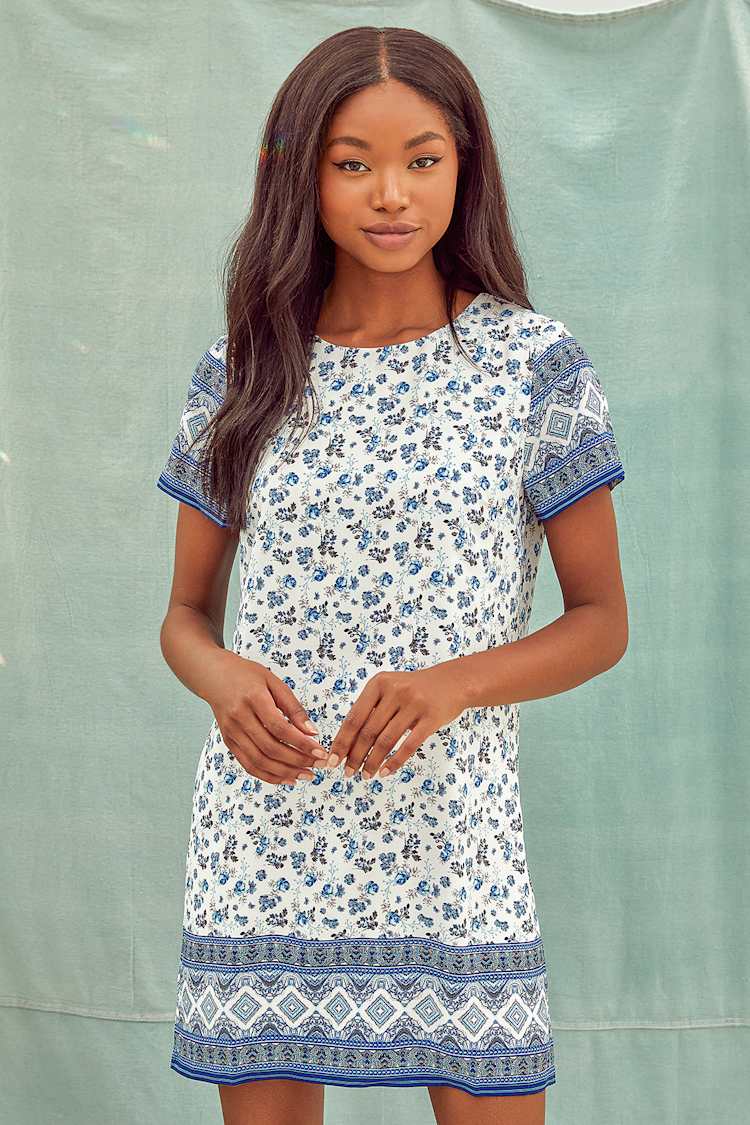 short sleeve travel dress AKOEE Womens Button Up Shirt Dress with Pockets Striped Summer Casual Mid Long Dress Collared Short Sleeve Travel Dress (L, White), Women's, Size: