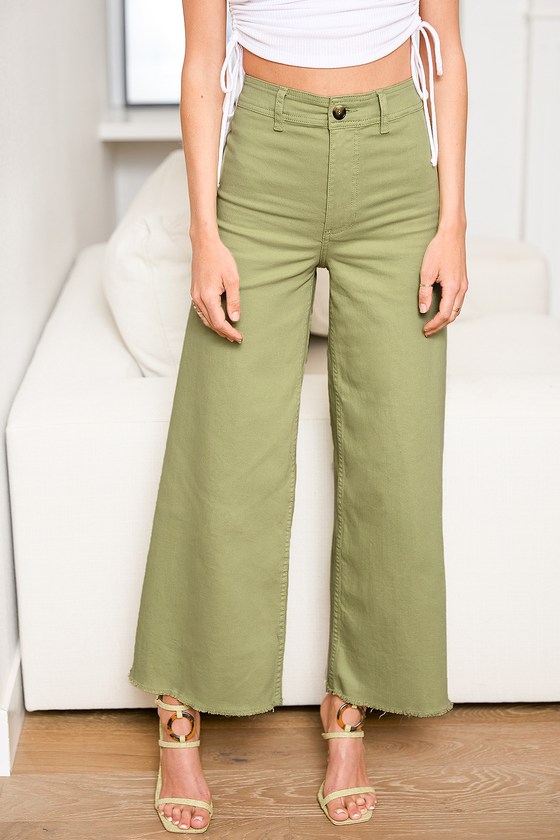 lime green ripped jeans