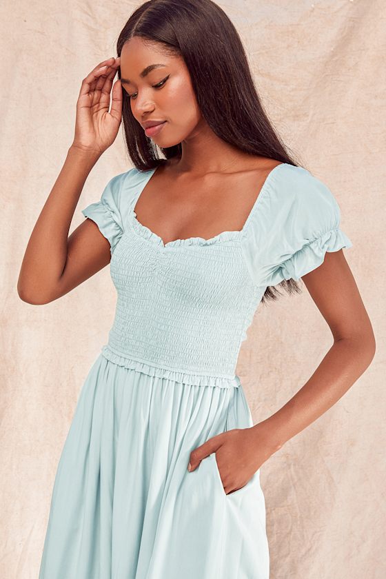 Maxi Dress - Smocked Maxi - Lulus