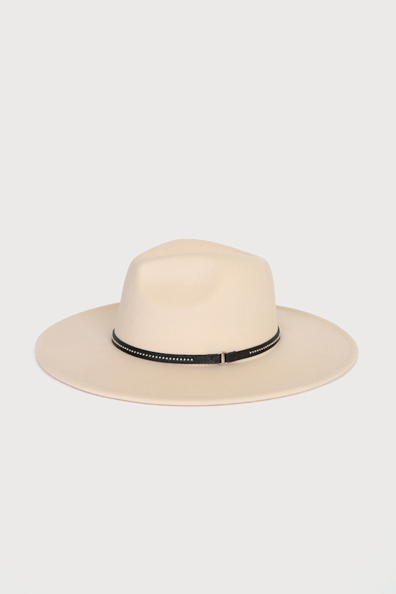 What a Stud Bone Wide Brim Hat 1