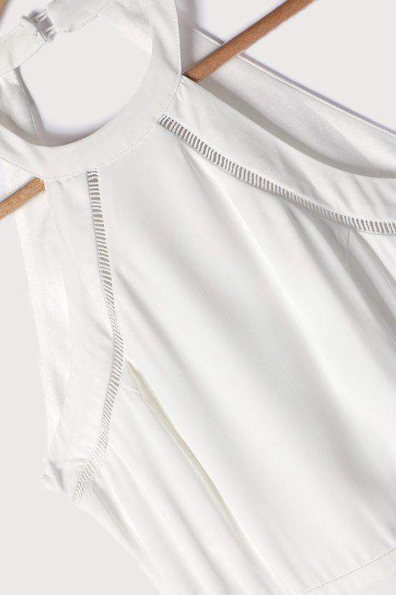 Summer Dream White Midi Dress - thumbnail 6