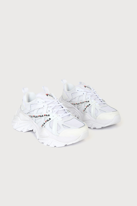 Electrove 2 White Multi Chunky Sneakers 1