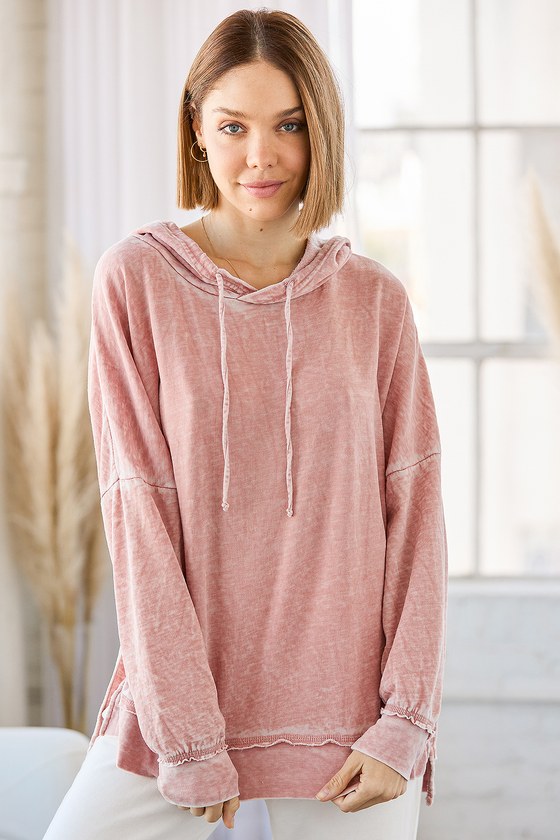blush sweatshirt