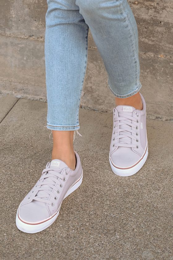 Keds Jump Kick OC Mauve - Canvas Sneakers - Women's Sneakers