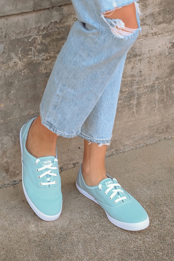 blue canvas trainers womens
