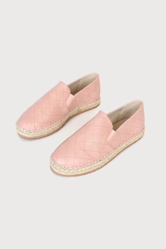 blush pointed flats