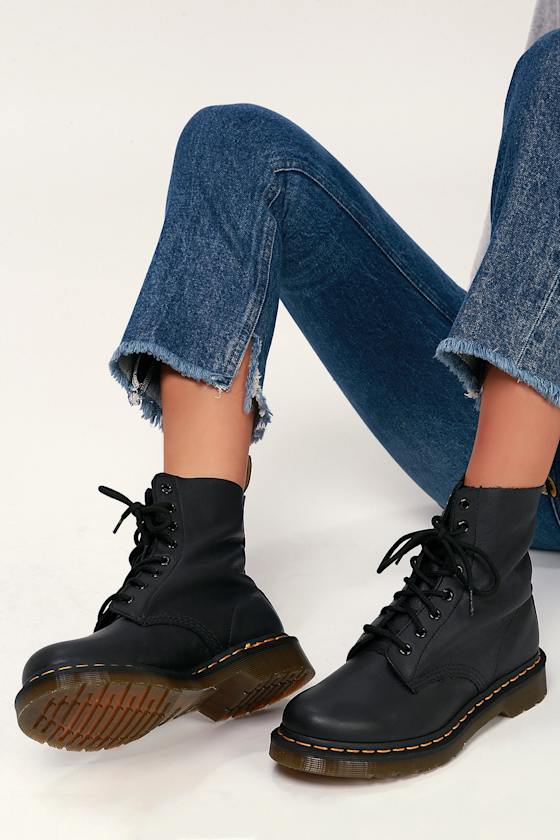 1460 pascal virginia leather ankle boots