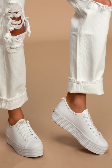 Gola Rally Sneakers - White Sneakers - Lace-Up Tennis Shoes - Lulus