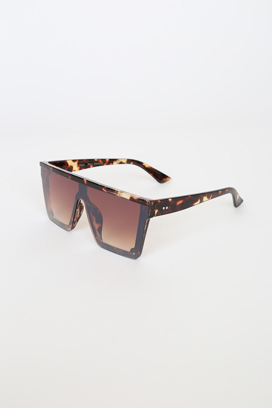Ready to Go Brown Tortoise Square Sunglasses 1