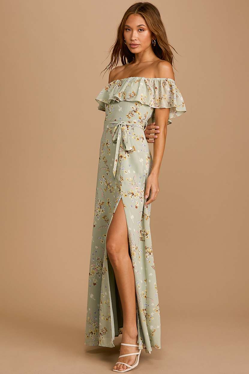 lulus mint green maxi dress Lovely Mint Maxi Dress - Mint Maxi - Gown - Bridesmaid Dress