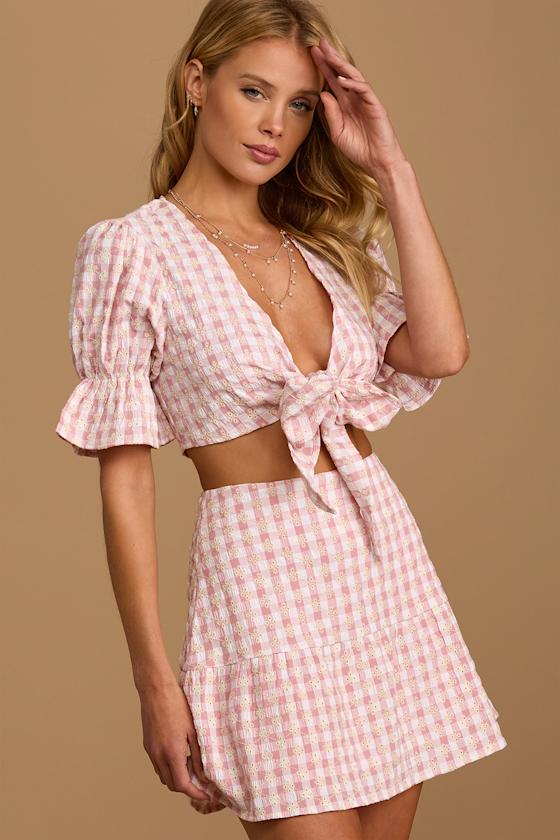EJK2132: LT. PINK/ WHITE 2