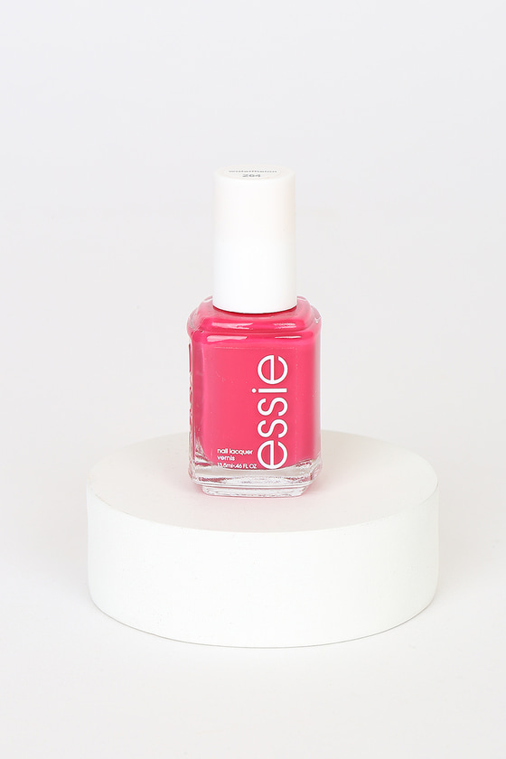 essie 264 Watermelon - Hot Pink Nail Polish - Pink Nail Enamel - Lulus