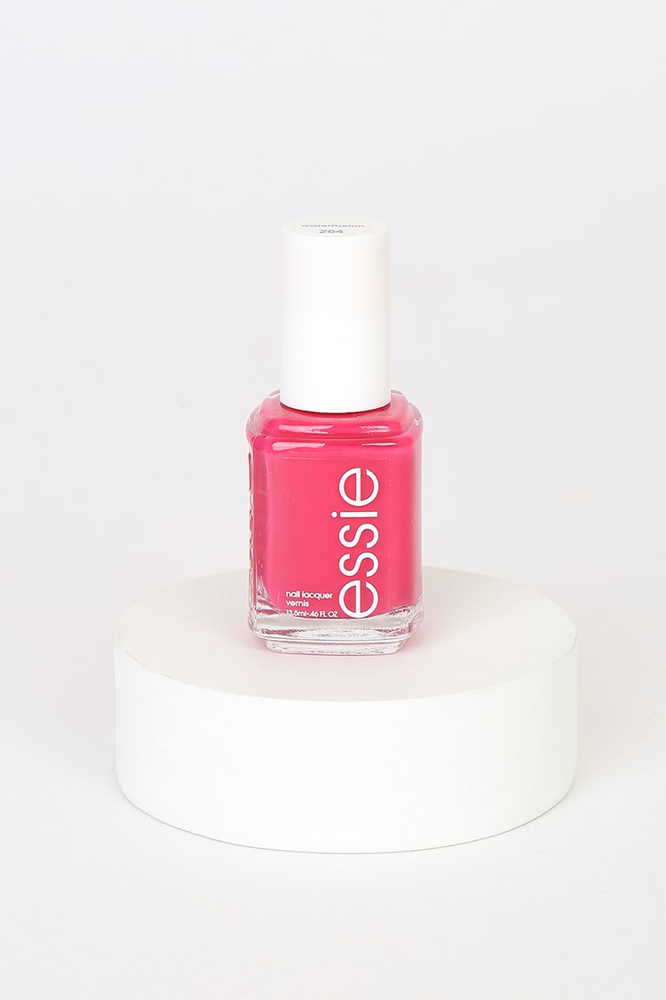 Nail Enamel Pink Polish Nail Lulus - Pink Hot - Watermelon 264 essie -