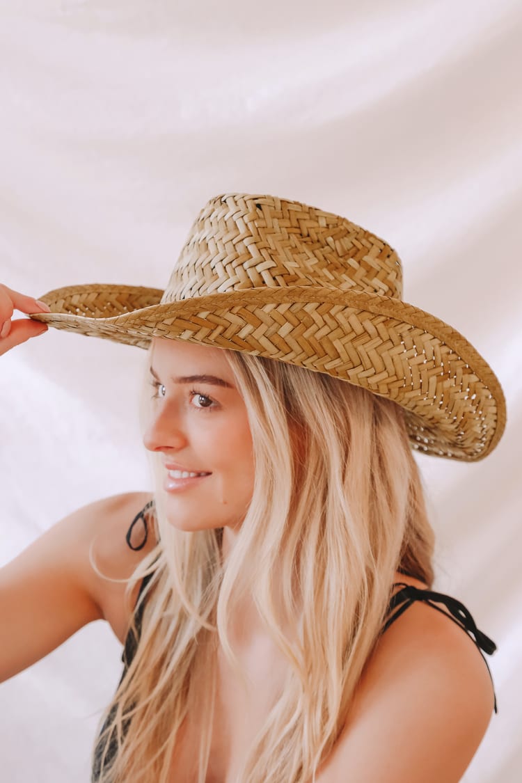 cowboy hat styles straw