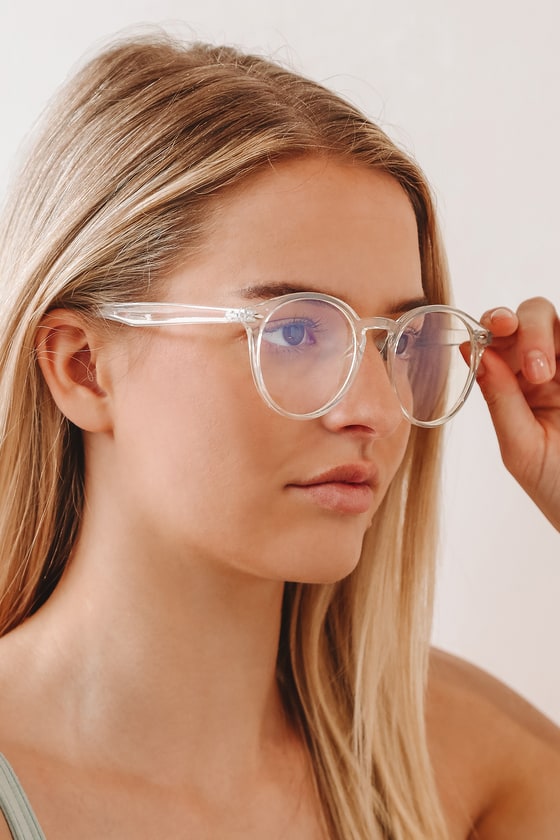 Clear Glasses Blue Light Glasses Round Fashion Glasses Lulus