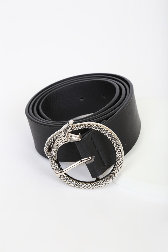 SF-06 Black Mamba Snakeskin Pattern with Raised Snakehead