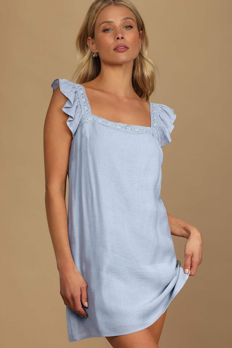 uo roxy lace mini dress Roxy main image 1