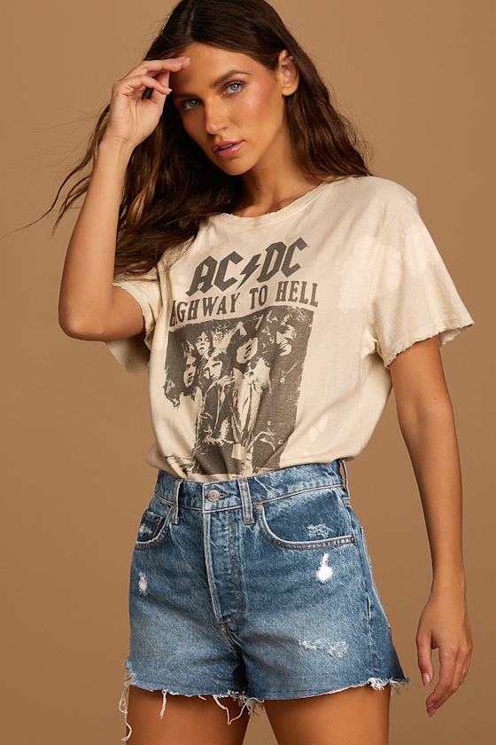 Boyish Jeans The Cody High Rise Cut Off Short - Medium Wash