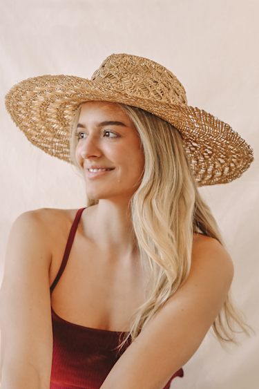 Rio Beige Straw Hat
