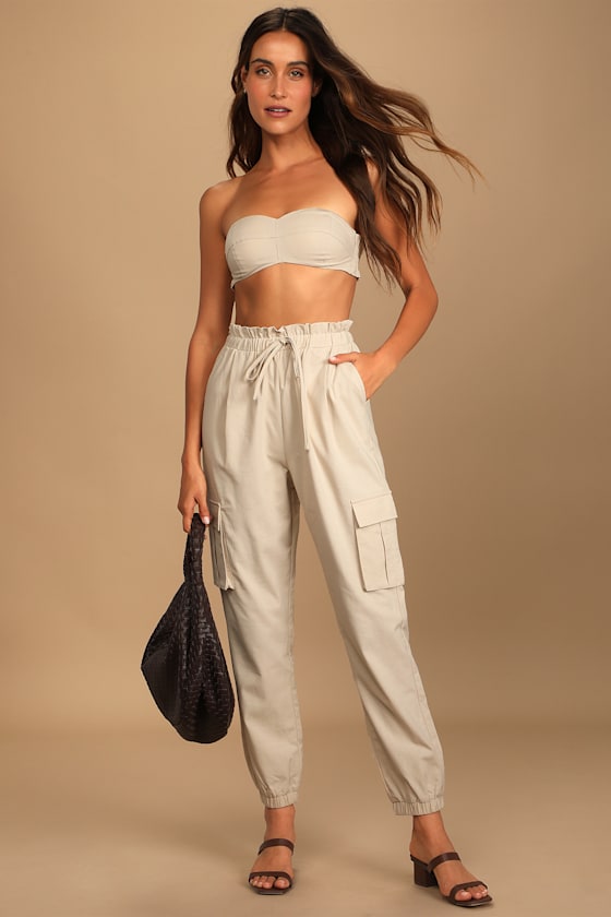 Always Cool Beige Strapless Bra Top 3