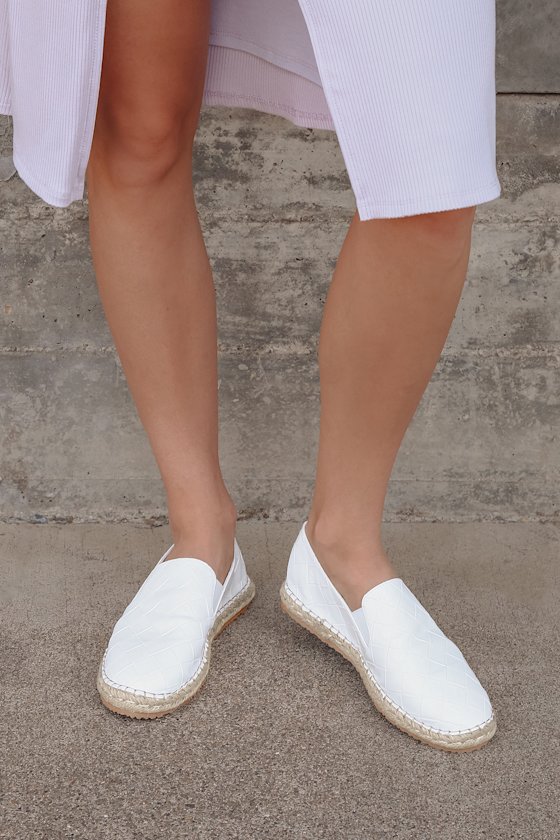 slip on espadrille flats