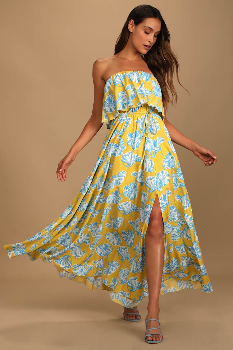 Short Summer Holiday Sun Dresses Zapaka Women Blue Long Summer Dress Printed Strapless Boho Casual Dress Short Summer Holiday Sun Dresses Zapaka Women Blue Long Summer Dress Printed Strapless Boho Casual Dress