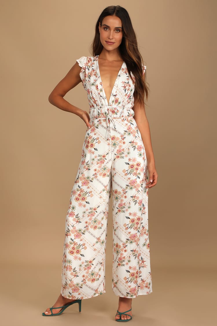 Cute Rompers & Jumpsuits for Women  White, Black, Floral & More - Lulus