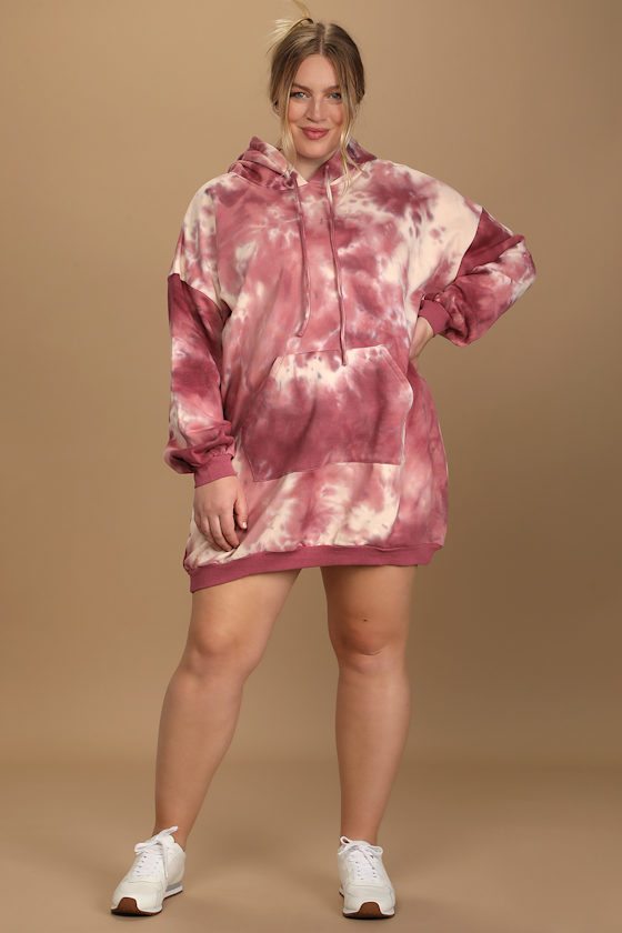lulus tie dye sweatshirt