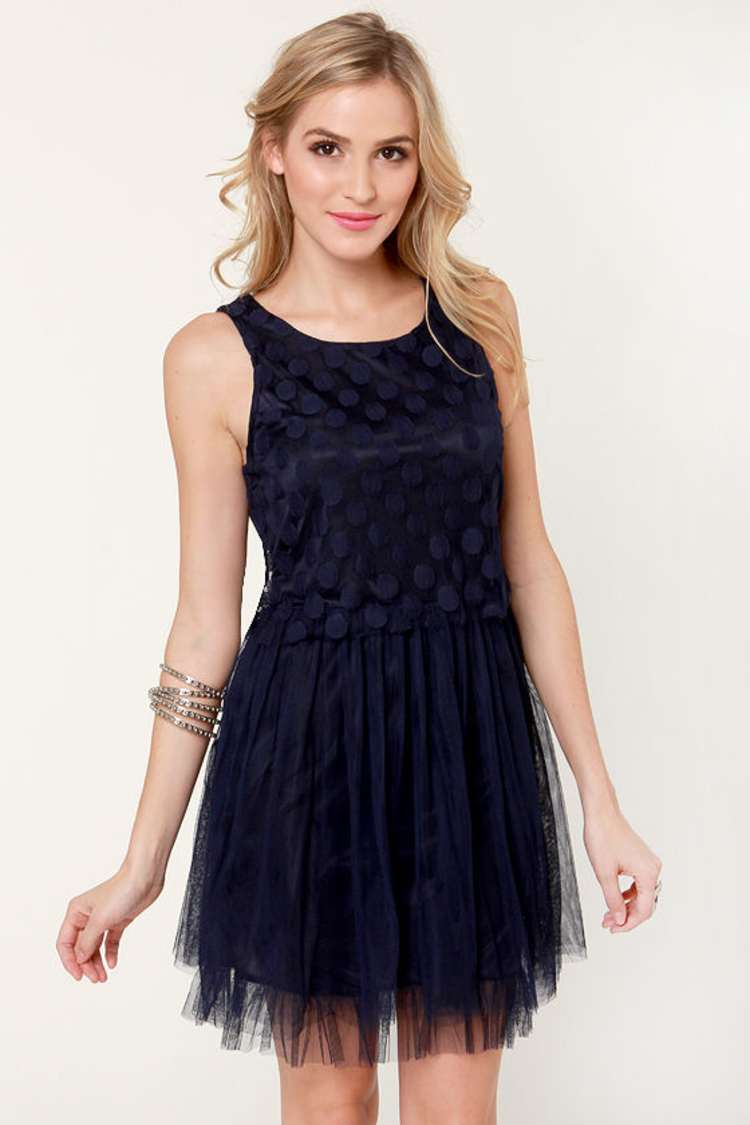 black and blue dress trend Kelton Maxi Dress