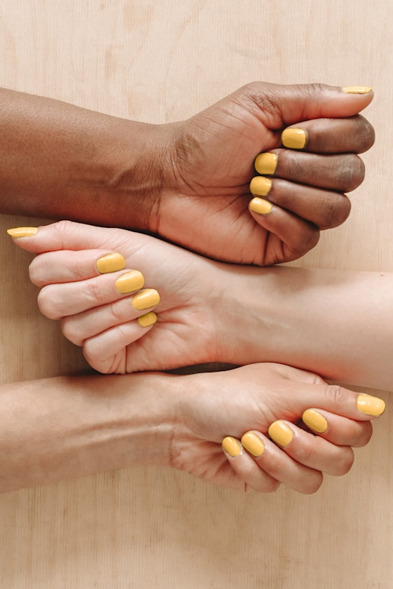 essie 597 Check Your Baggage Yellow Nail Polish Nail Enamel Lulus