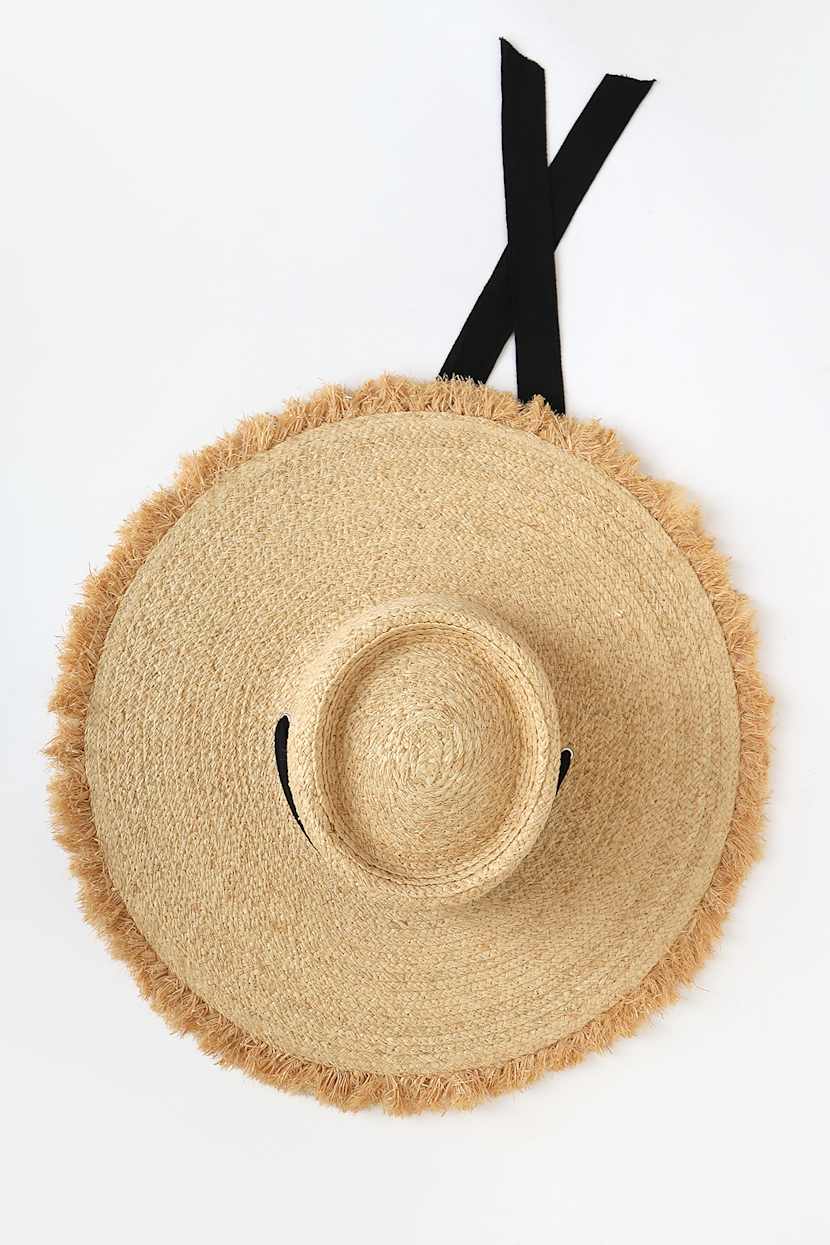 LACK OF COLOR Ventura - Beige Sun Hat - Straw Hat - Wide  display picture 3