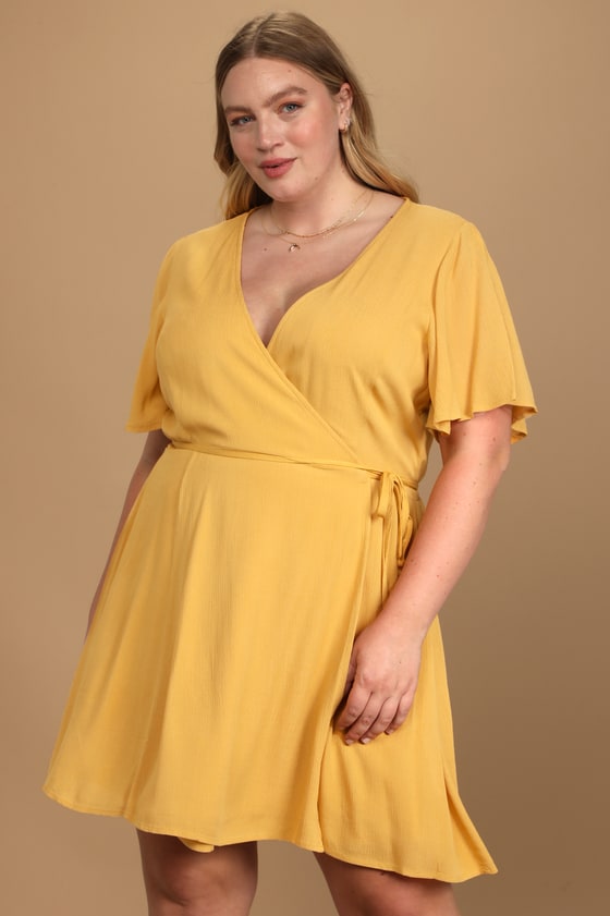 waist wrap dress