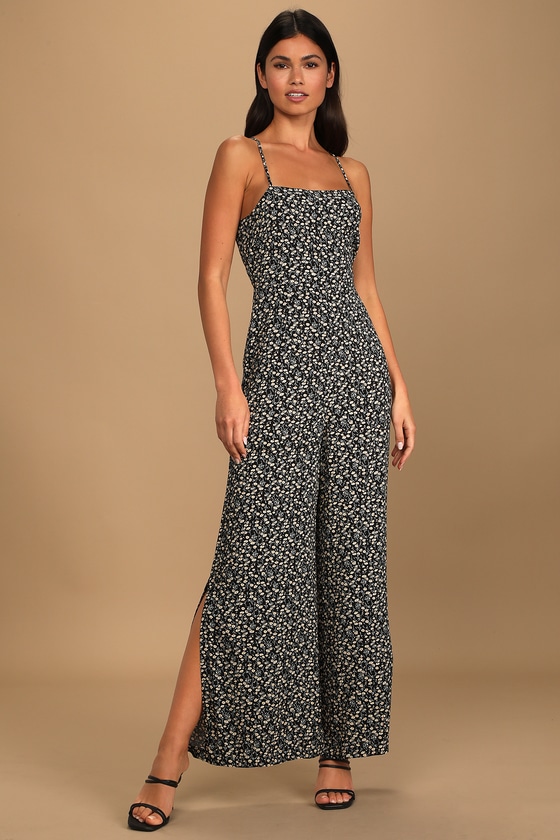 lulus black jumpsuit