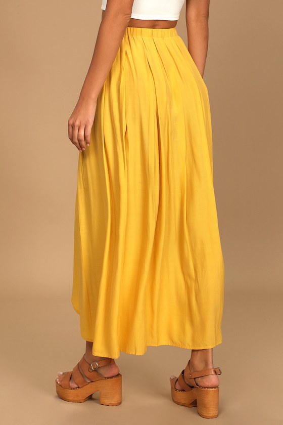 Pleated maxi skirt lulus sale