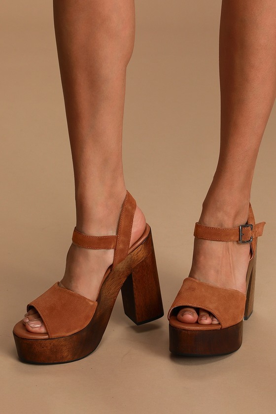 Cara Rosa Verona - platform heels - brown - Cara Rosa