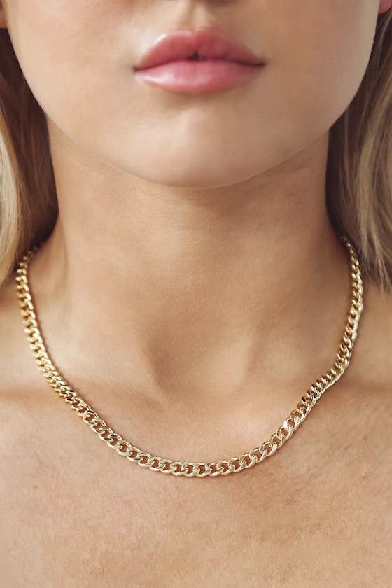Kelsey 18KT Gold Chain Necklace 4